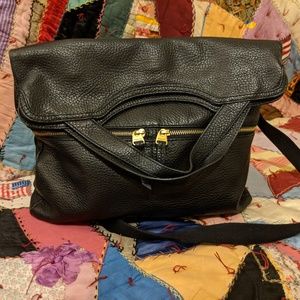 Fossil leather crossbody bag